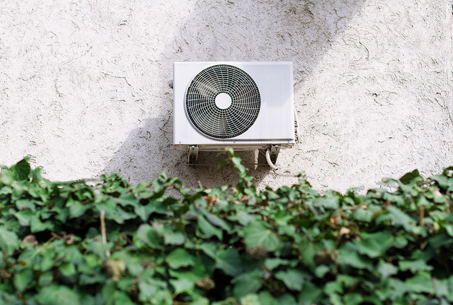 Air Conditioner outside showing how it can cool your home.